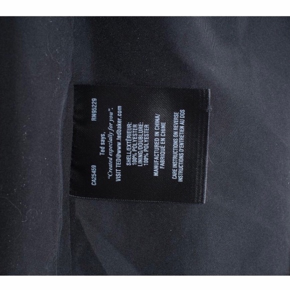 Ted baker black with sequins size 2 dress - Picture 7 of 10